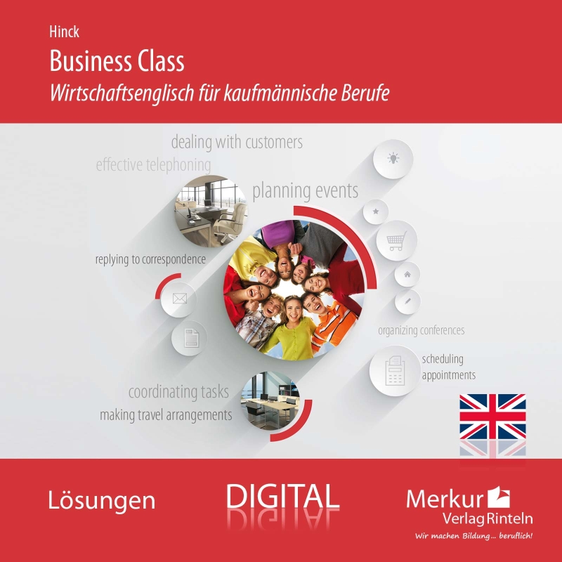 Business Class Wirtschaftsenglisch für kaufmännische Berufe - digitales Lehrerbegleitmaterial