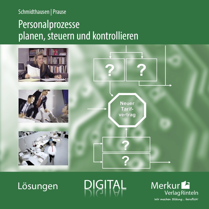 Personalprozesse planen, steuern und kontrollieren - digitales Lehrerbegleitmaterial