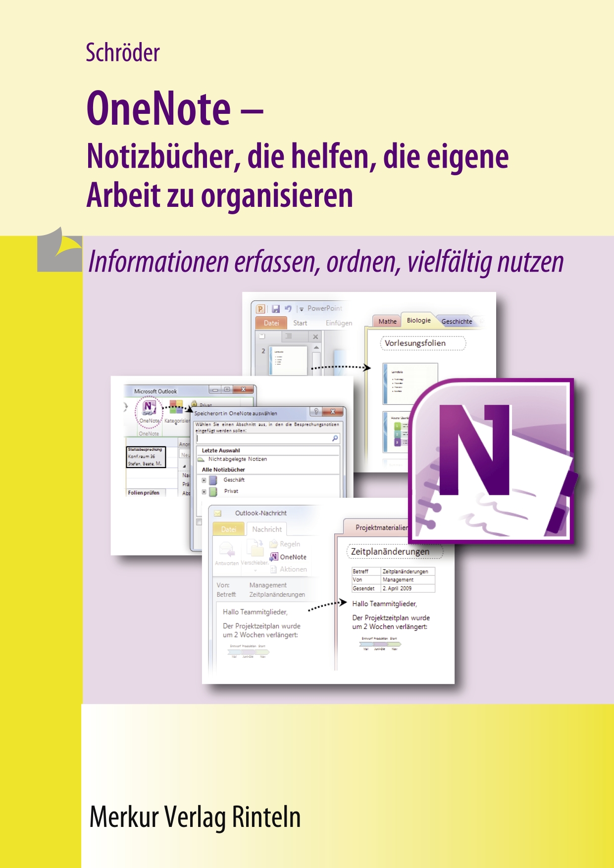 OneNote Notizbücher, die helfen, die eigene Arbeit zu organisieren