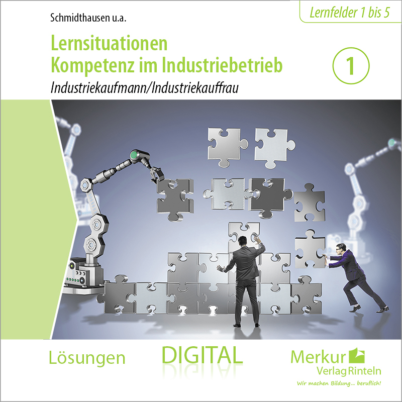 Lösungen zu Lernsituationen Kompetenz im Industriebetrieb - Band 1 Industriekaufmann/Industriekauffrau