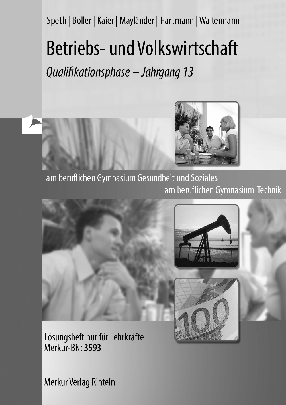 Betriebs- und Volkswirtschaft Band 3: Qualifikationsphase - Jahrgang 13 (Niedersachsen)- Lösungen