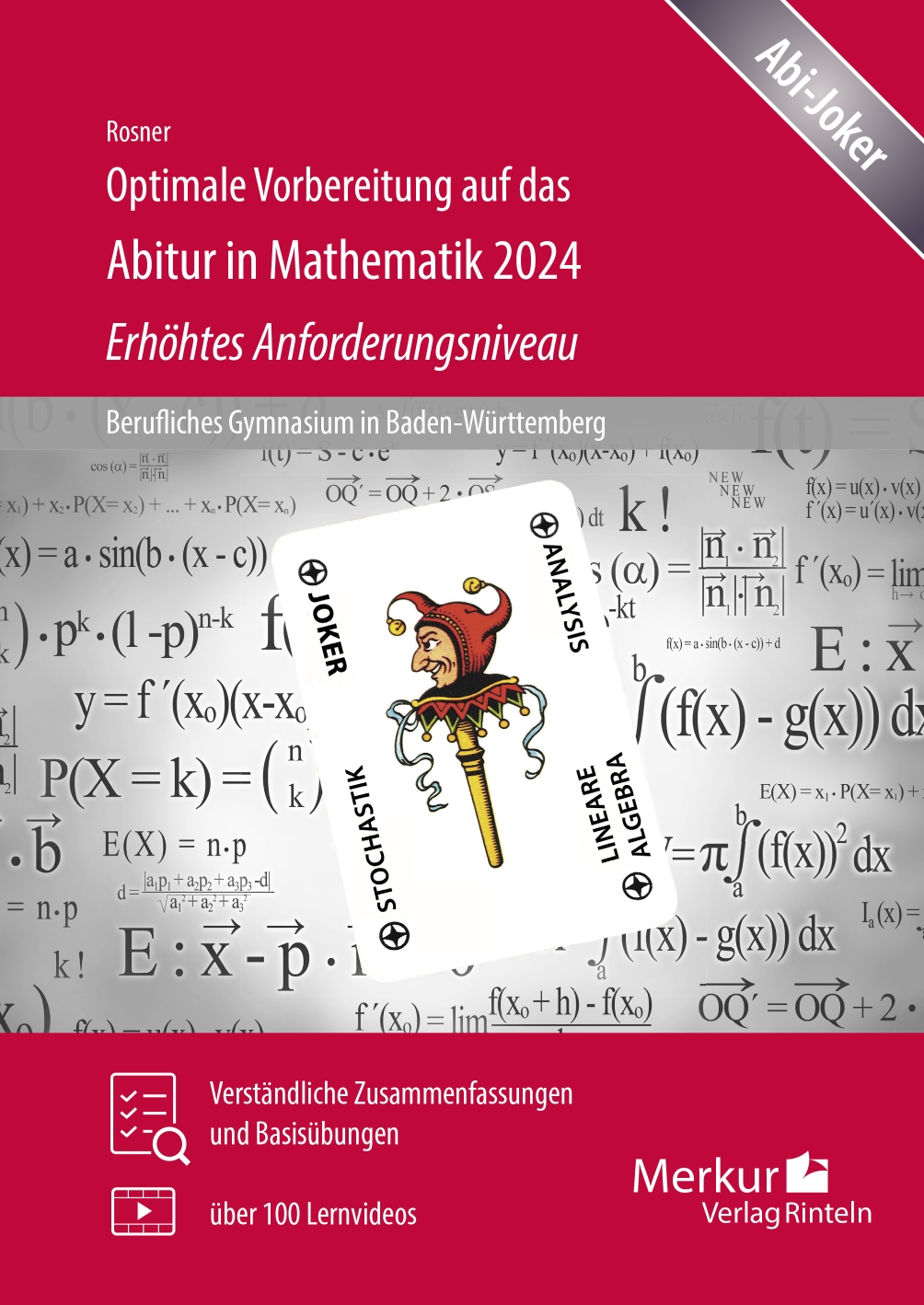 Optimale Vorbereitung auf das Abitur in Mathematik 2024 - Erhöhtes Anforderungsniveau