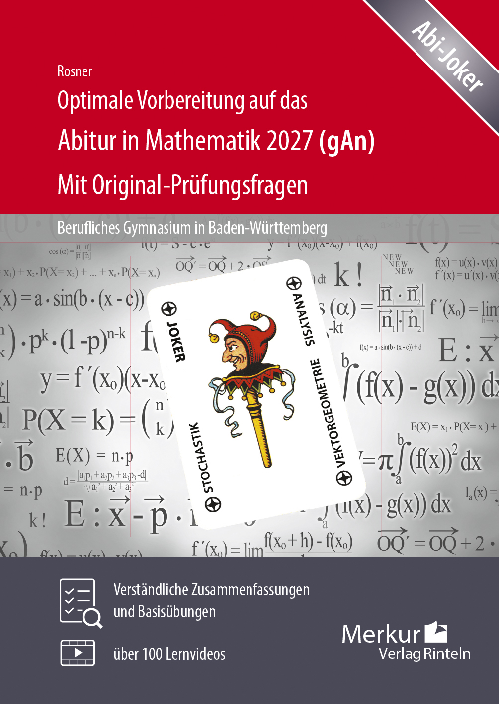 Optimale Vorbereitung auf das Abitur in Mathematik 2027 (gAn) Neu: Mit Original-Prüfungsfragen