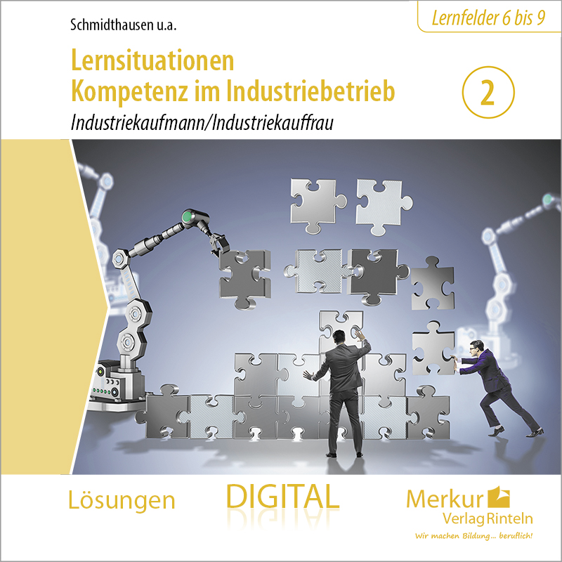 Lösungen zu Lernsituationen Kompetenz im Industriebetrieb - Band 2 Industriekaufmann/Industriekauffrau