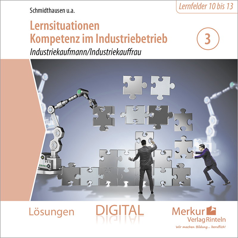 Lösungen zu Lernsituationen Kompetenz im Industriebetrieb - Band 3 Industriekaufmann/Industriekauffrau