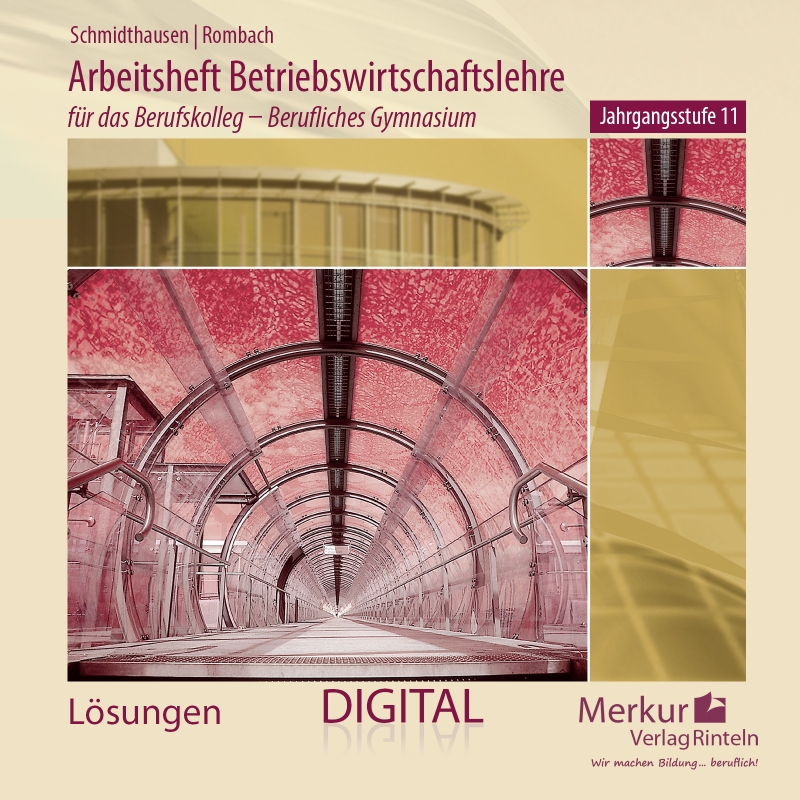 Arbeitsheft Betriebswirtschaftslehre für das Berufskolleg -  Berufliches Gymnasium - Jahrgangsstufe 11 - digitales Lehrerbegleitmaterial