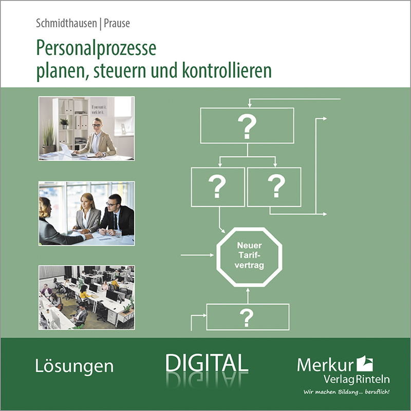 Personalprozesse planen, steuern und kontrollieren - digitales Lehrerbegleitmaterial