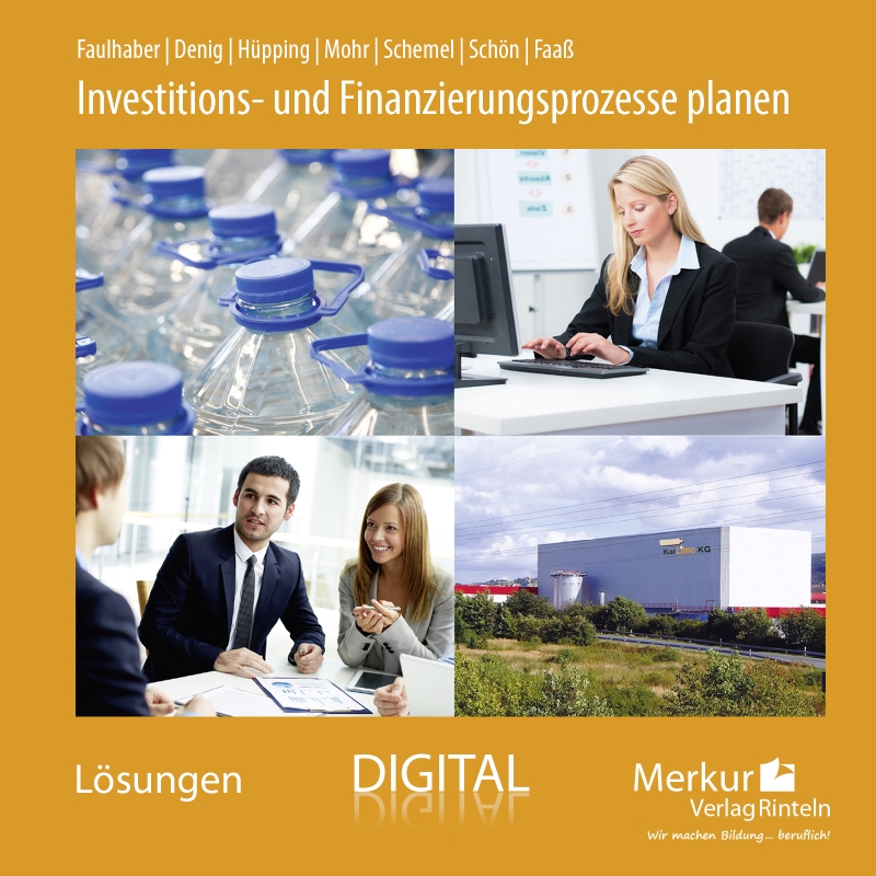 Investitions- und Finanzierungsprozesse - digitales Lehrerbegleitmaterial